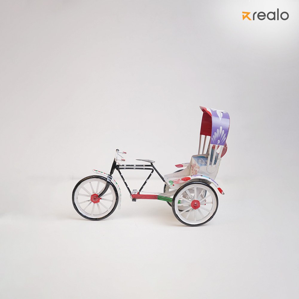 Miniature Rickshaw Blue-Large - Image 4