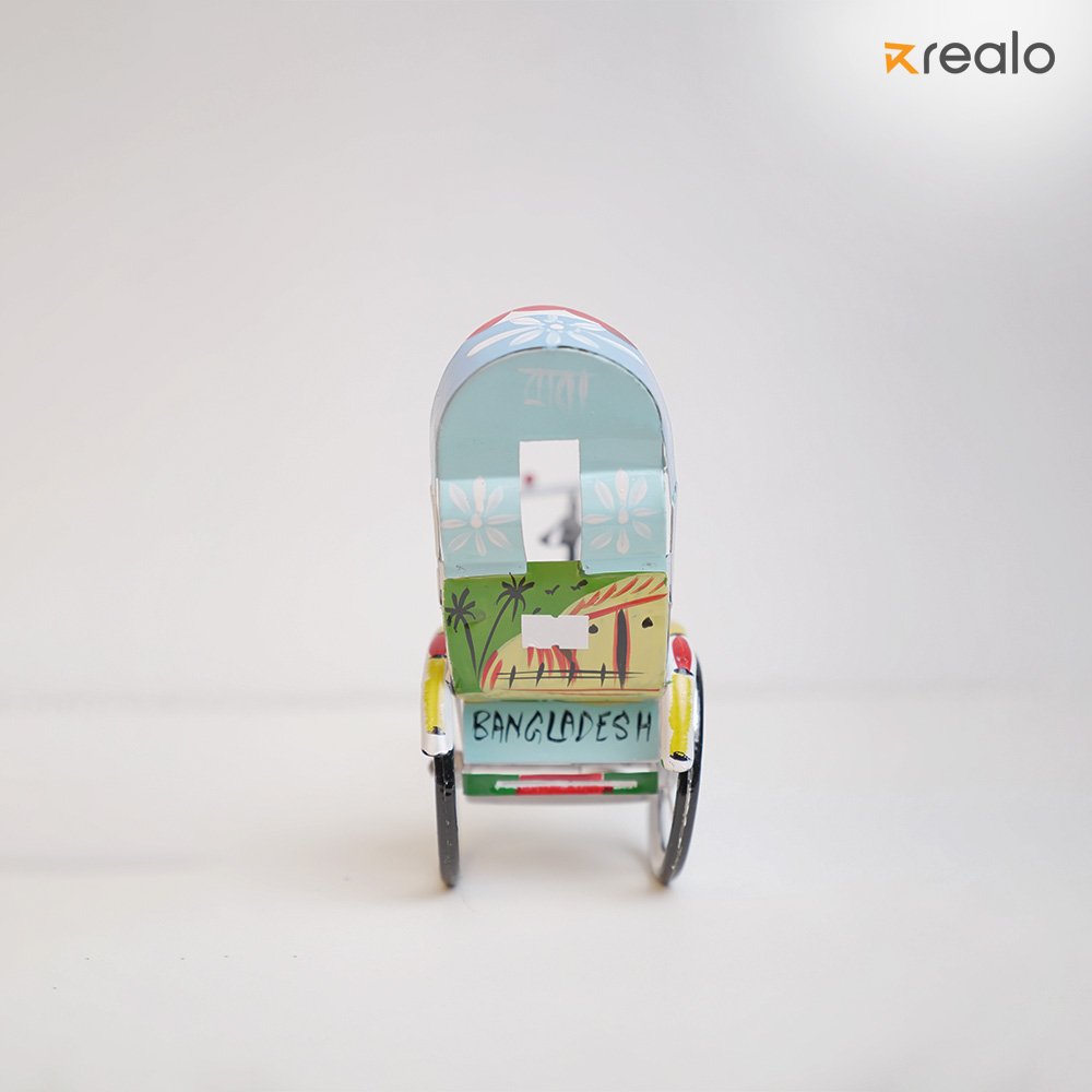 Miniature Rickshaw Green-Large - Image 3