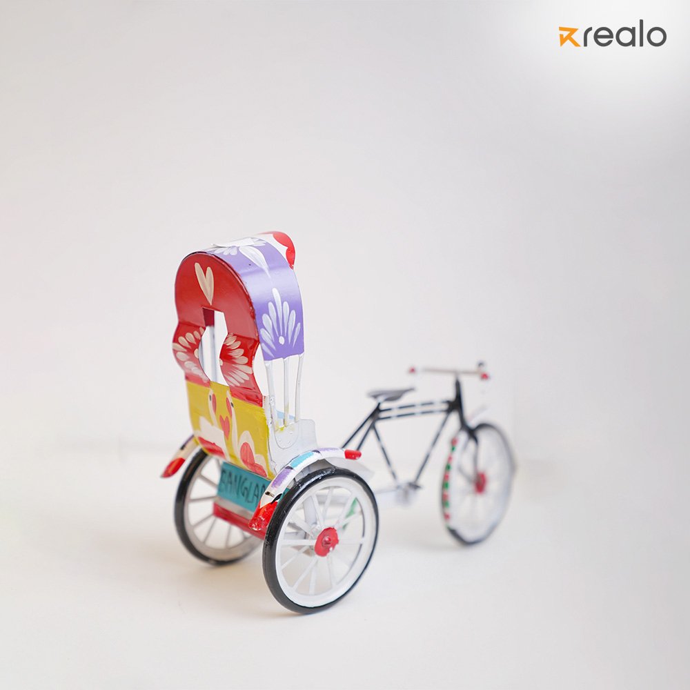 Miniature Rickshaw Blue-Large