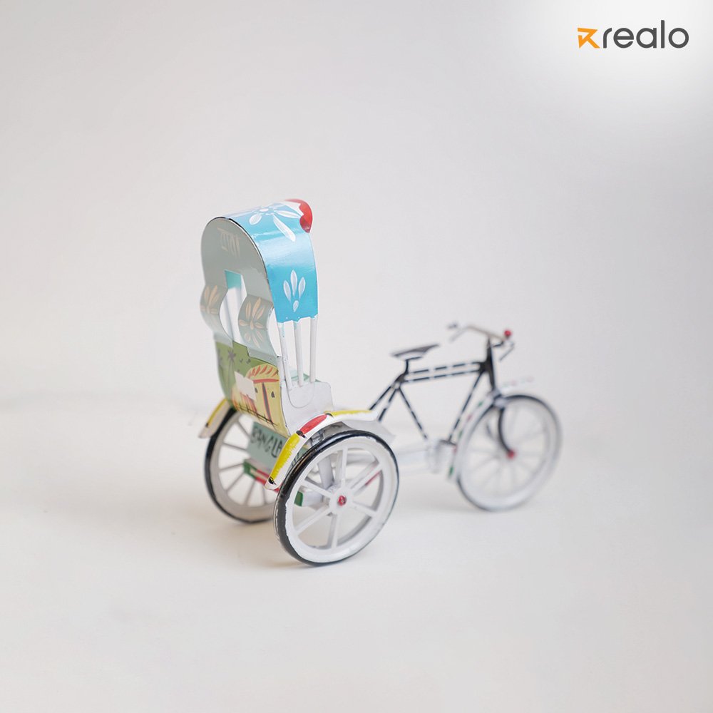 Miniature Rickshaw Green-Large