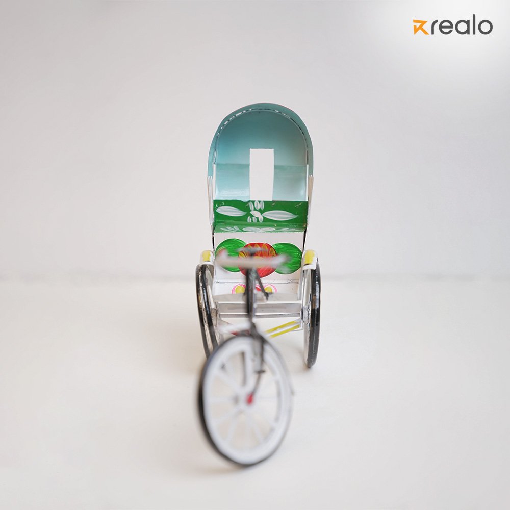 Miniature Rickshaw Green-Large - Image 2